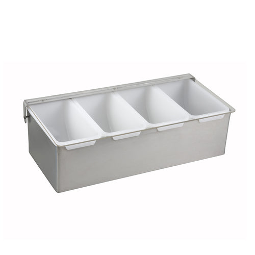 Winco CDP-4 4 Compartment Bar Caddy