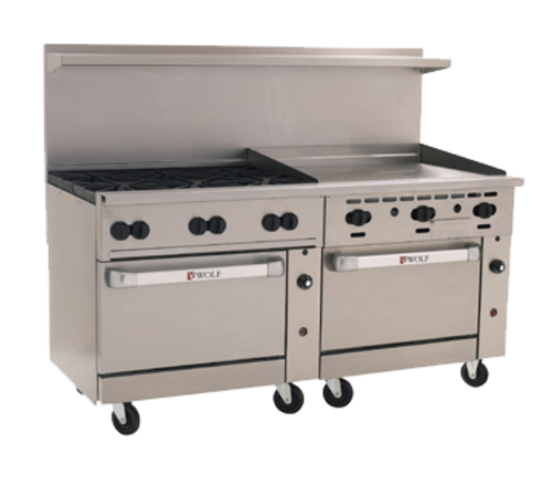 Wolf C72SS-6B36GT 72" Gas Range