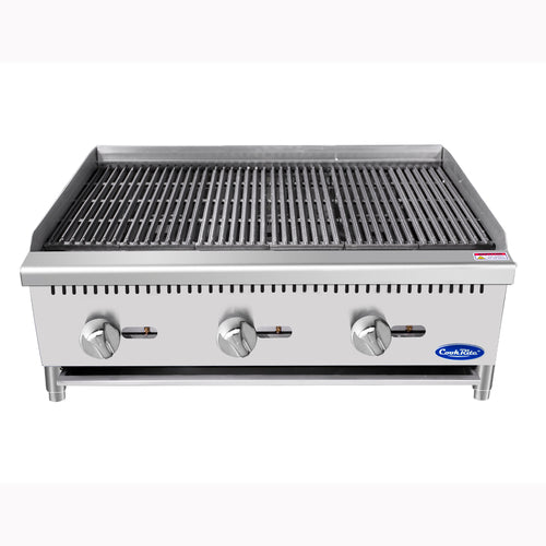 Atosa CookRite ATCB-36 36" Radiant Gas Charbroiler | 105,000 BTU