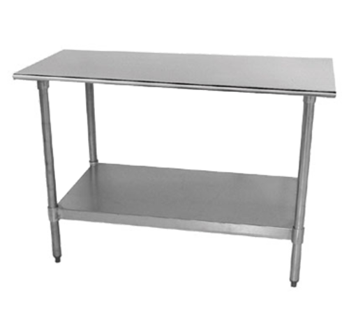 Advance Tabco TT-244-X Stainless Steel Work Table w/ Adjustable Undershelf | 48" x 24"