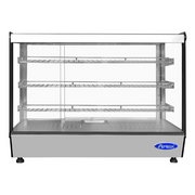 Atosa CHDC-71 36" Countertop Curved Glass Heated Display Case | 7.1 Cu. Ft.