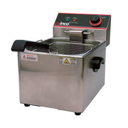 Winco EFS-16 Electric Countertop Single Well Fryer | 16 lb. Capacity