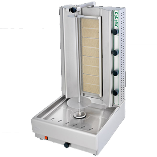 Eurodib USA DG8A 140 lbs. Vertical Broiler Gas Gyro Machine