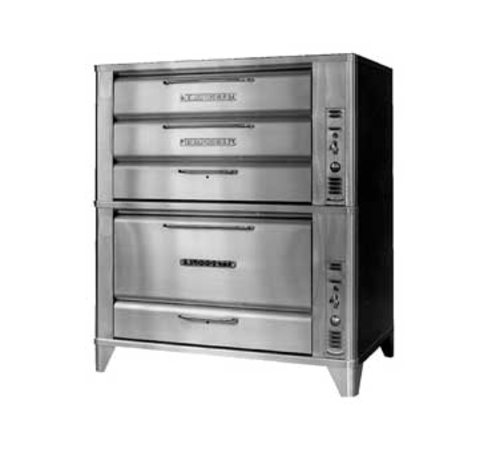 Blodgett 981-966 Double Deck 36" Gas Deck Oven | 100,000 BTU