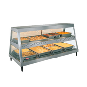 Hatco Glo-Ray GRHD-4P 59" 4 Pan Heated Countertop Display Case