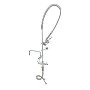 T&S Brass B-0113-ADF12-B EasyInstall Single Hole Deck Mount Pre-Rinse Faucet w/ 12" Nozzle