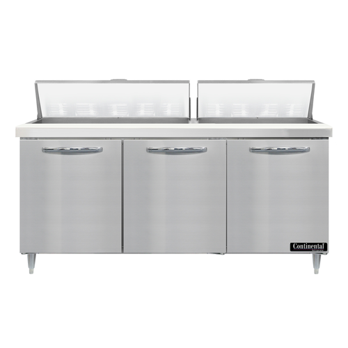 Continental Refrigerator D72N18 Refrigerated Counter, Sandwich / Salad Unit