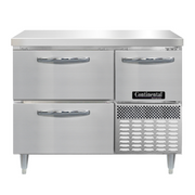 Continental Refrigerator DRA43NSS-D Refrigerated Counter, Work Top