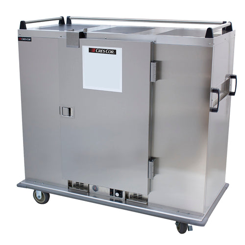 Cres Cor EB120 Mobile Heated Banquet Cabinet | 120 Plate Capacity