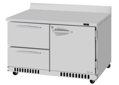 Turbo Air PWR-48-D2R(L)-FB-N Worktop Refrigerator