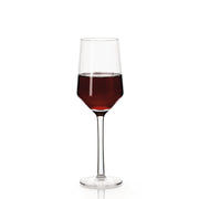 G.E.T. SW-1463-CL Via Clear 10 oz Plastic Wine Glass | Case of 24