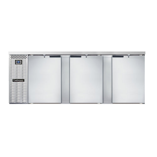 Continental Refrigerator BB90SN Back Bar Cabinet, Refrigerated