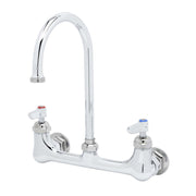 T&S Brass B-0331 8" Center Wall Mount Faucet w/ 6" Nozzle