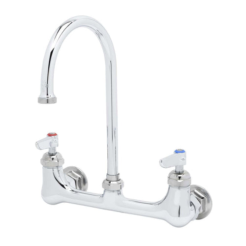 T&S Brass B-0331 8" Center Wall Mount Faucet w/ 6" Nozzle