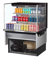 Turbo Air TOM-36L-UF-W(B)-3SI-N Refrigerated Display Case