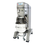 Globe SP62P-4 60 Qt. 4 Speed Planetary Floor Pizza Mixer w/ Bowl Guard | 3 HP