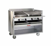 Magikitch'n FM-SMB-660 60" Lava Rock Gas Charbroiler | 195,000 BTU