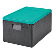 Cambro EPP180CLSW Cam GoBox 48-3/5 Qt. Insulated Food Pan Carrier | Top Loading