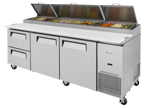 Turbo Air TPR-93SD-D2-N Pizza Prep Table