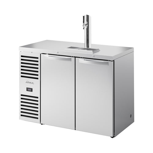 True Mfg. TDR48-RISZ1-L-B-SS-1 Keg Cooler