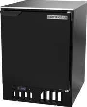 Beverage Air FLG24HC-1-B 24" 80-Mug Black Steel Glass and Plate Chiller