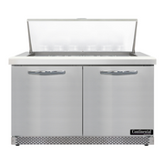 Continental Refrigerator D48N18M-FB Refrigerated Counter, Mega Top Sandwich / Salad Unit