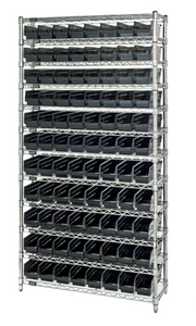 Quantum WR12-105CO Shelving Unit, Wire