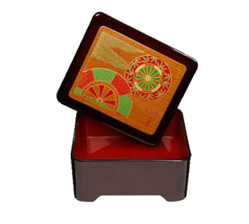 G.E.T. 230-2-F Fuji Don Jyu 6-1/2" x 3" Lunch Bento Sushi Box | Case of 12