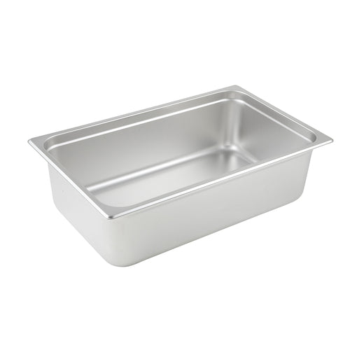 Winco SPJL-106 Full Size Stainless Steel Steam Table Pan | 6" Deep