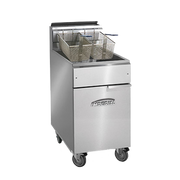 Imperial IFS-75-OP 75 Lbs. Gas Open Pot Floor Deep Fryer | 175,000 BTU