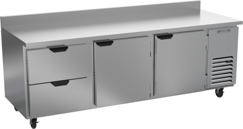 Beverage Air WTRD93AHC-2 93" 2 Drawer 2 Door Worktop Refrigerator | 29.7 Cu. Ft.