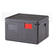 Cambro EPP260SW110 Cam GoBox 17.9 Qt. Eco-Friendly Insulated Food Pan Carrier | Top Loading