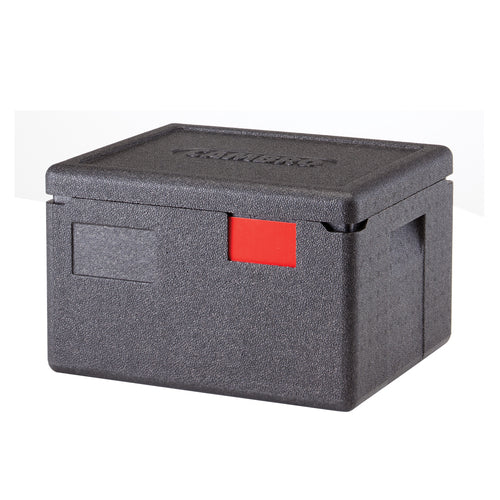 Cambro EPP260SW110 Cam GoBox 17.9 Qt. Eco-Friendly Insulated Food Pan Carrier | Top Loading