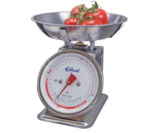 Edlund HDR-2DP-B 32 oz. x 1/8 oz. Graduation Portion Scale