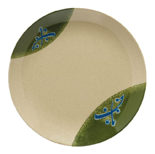 G.E.T. 207-5-TD Traditional 10-1/2" Melamine Plate | Case of 12