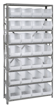 Quantum QSBU-239CL Shelving Unit, Solid Flat