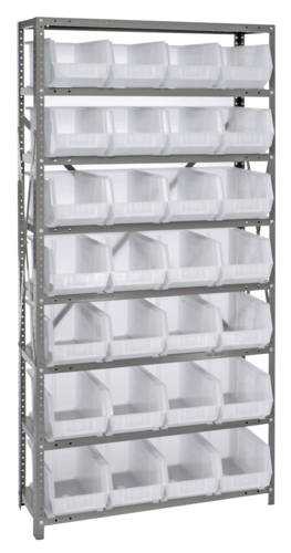 Quantum QSBU-239CL Shelving Unit, Solid Flat