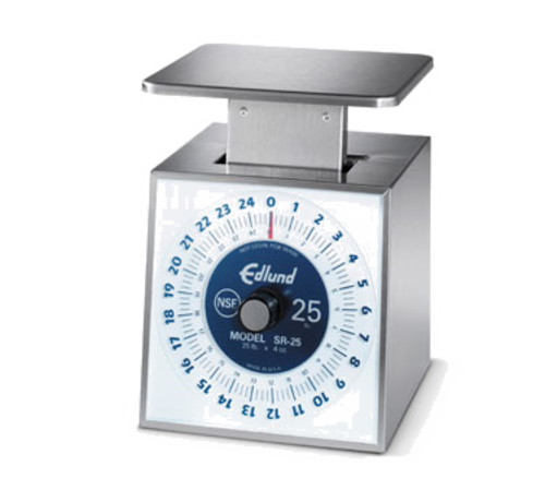 Edlund SR-25 25 lb. x 4 oz. Graduation Portion Scale