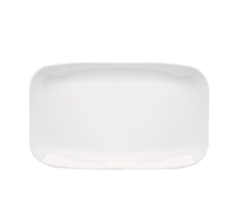 G.E.T. CS-6103-W Siciliano/Mama Mia White Rectangular Platter (12 Pack) | Case of 12