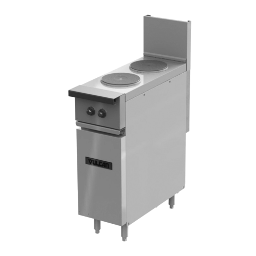 Vulcan EV12-2FP 12" Restaurant Electric Range