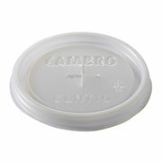 Cambro CLNT10190 Disposable CamLid w/ Straw Hole | 1000 Pack