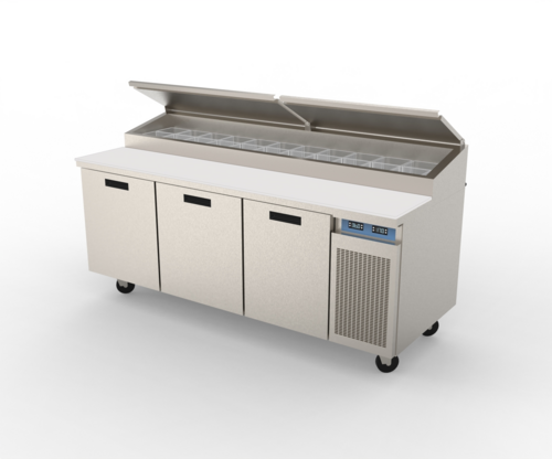Randell 8383N-290-PCB 3 Door Pizza Prep Table