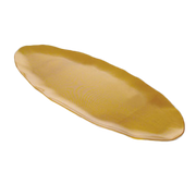 Thunder Group 24" x 10" Gold Pearl Melamine Platter | Model No. RF2024G