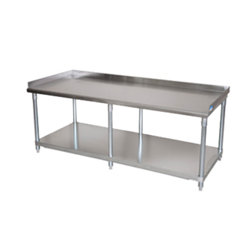 BK Resources SVET-7230-6 Equipment Stand w/Stainless Steel Undershelf | 72" x 30"