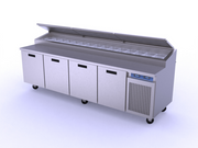 Randell 84111N-290 4 Door Pizza Prep Table