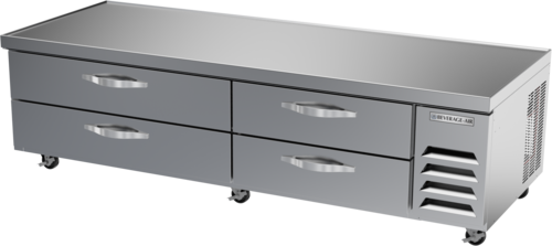 Beverage Air WTFCS84HC 84" 4 Drawer Worktop Chef Base Freezer | 17.46 Cu. Ft.