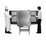 Blodgett INVOQ 101BLE-PT Single Full Size Boilerless Pass-Thru Combi Oven | 7 Pan Capacity