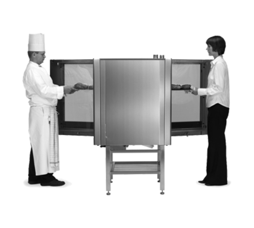 Blodgett INVOQ 101BLE-PT Single Full Size Boilerless Pass-Thru Combi Oven | 7 Pan Capacity