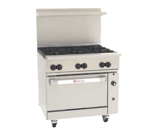 Wolf C36S-6B-QS-COMMANDER 36" Gas Range