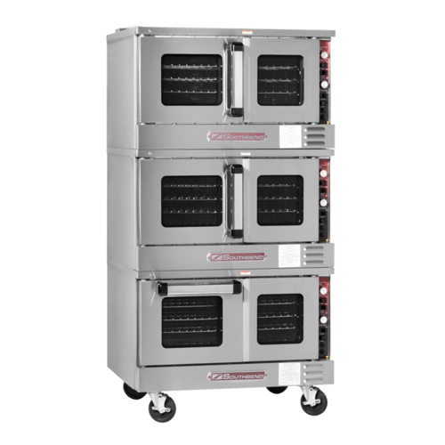 Southbend TVGS32SC Triple Deck Gas Convection Oven | 156,000 BTU